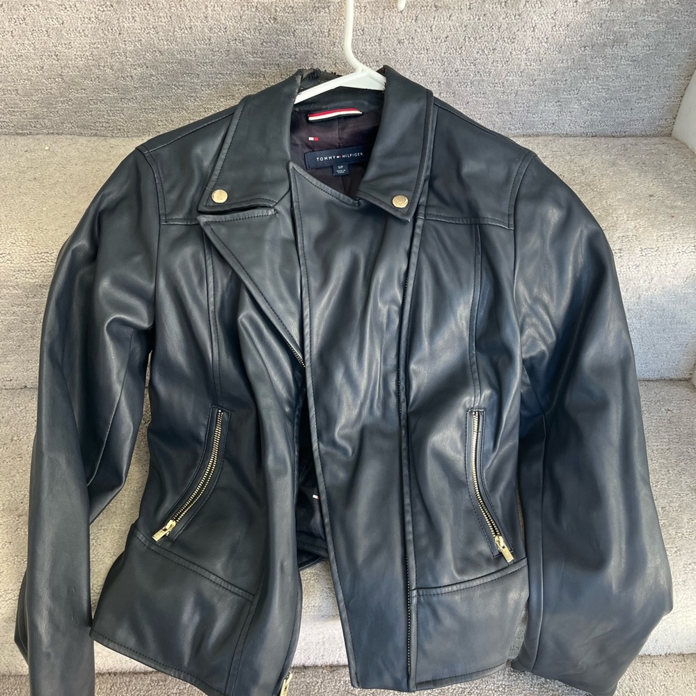 Tommy Hilfiger Women's Leather Jacket